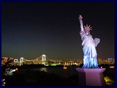 Odaiba Statue of Liberty, Rainbow Bridge